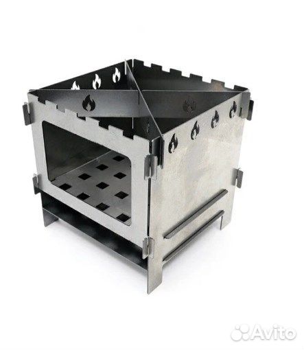 Печь-щепочница следопыт походная, 60601