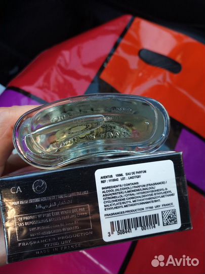 Creed aventus 100ml тестер оригинал