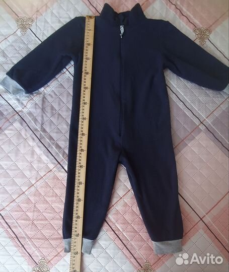 Комбинезон флисовый для двойни