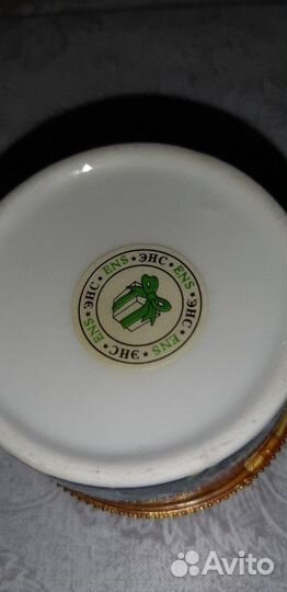 Шкатулочка фарфоровая СССР