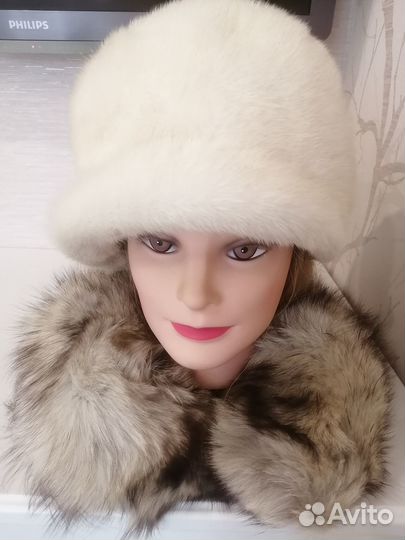 Шапка норковая женская