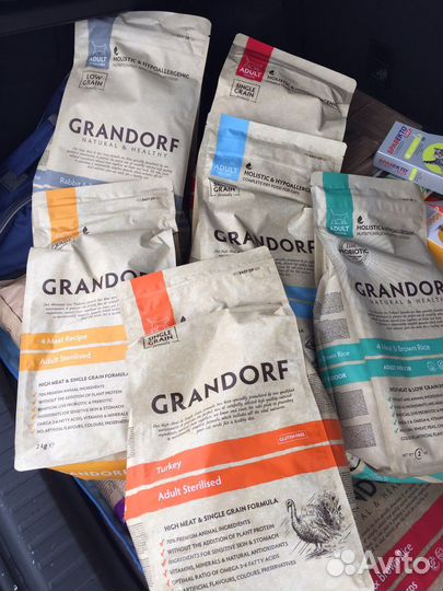 Grandorf для кошек сухой корм