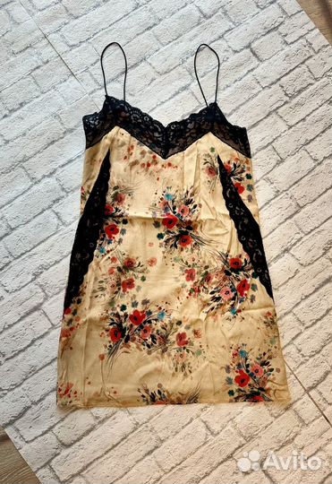 Платье комбинация zara