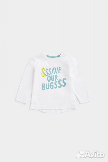 Рубашка и футболка в комплекте Mothercare для мальчика, 92 см (2 года)