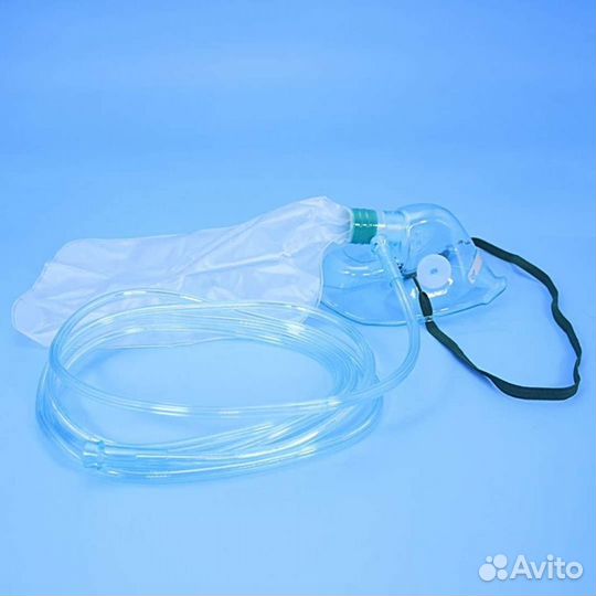 Маска кислородная нереверсивная с резервным мешком