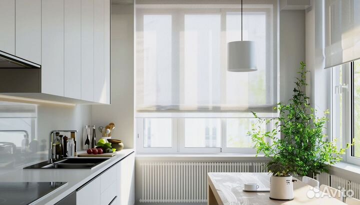 Умные рулонные шторы