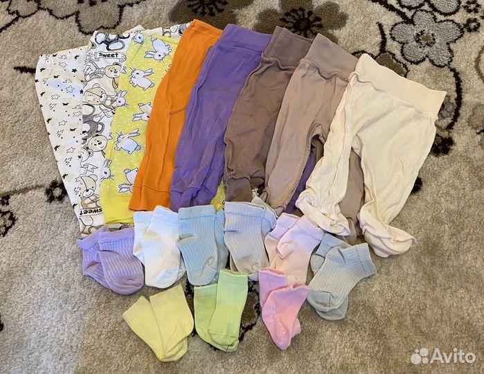 Пакет вещей для девочки