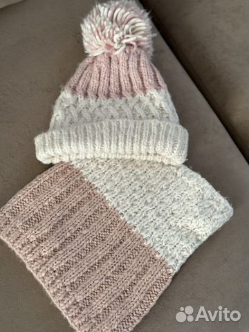 Снуд и шапка детские Next