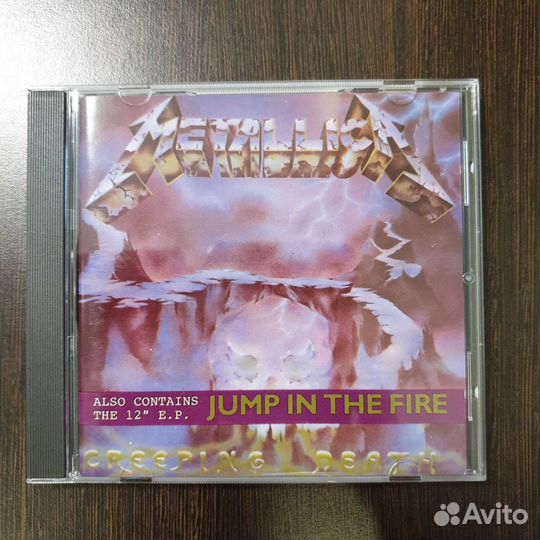 Metallica. Nirvana. Коллекция фирменные CD Japan