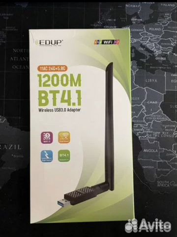 Usb 3 wifi+bluetooth 4.1 адаптер