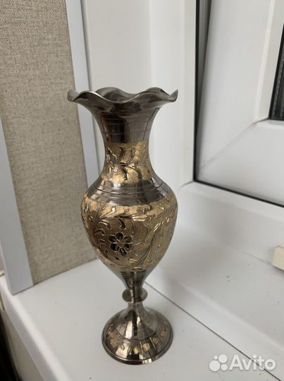 Подсвечники (ваза) латунь бронза
