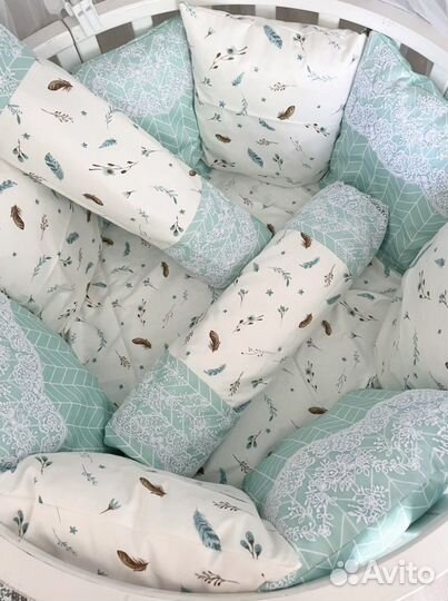 Бортики в кроватку