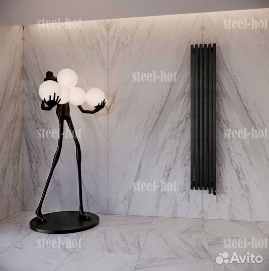 Трубчатый дизайн радиатор отопления Steel