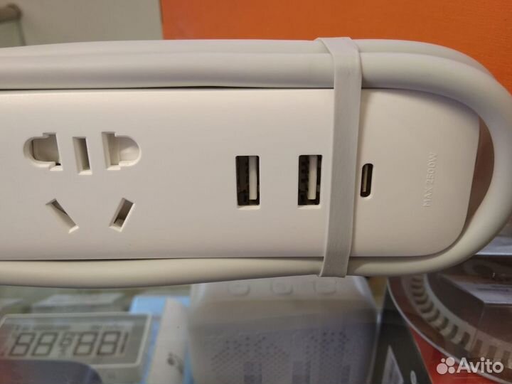 Cетевой удлинитель Xiaomi (3 роз. 2usb A / 1usb C)