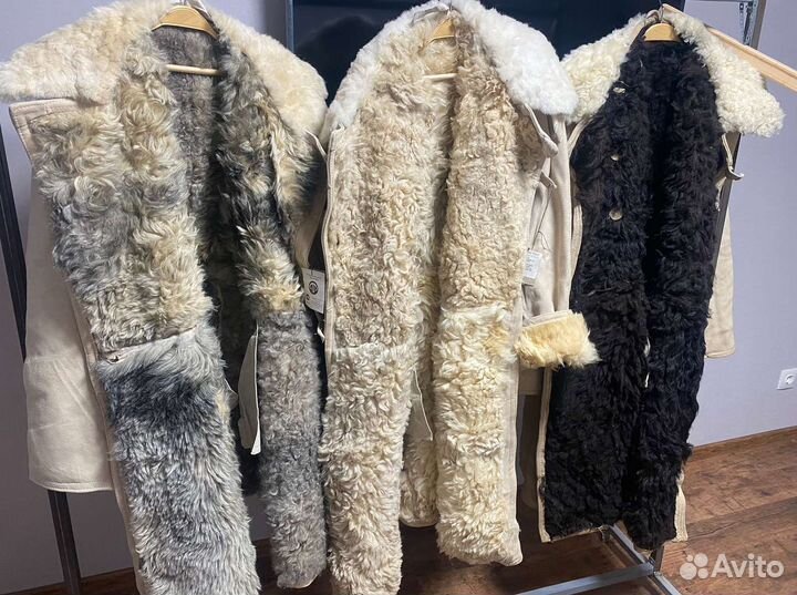Тулуп из натуральной овчины