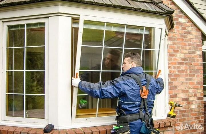 Остекление окон и балконов пвх
