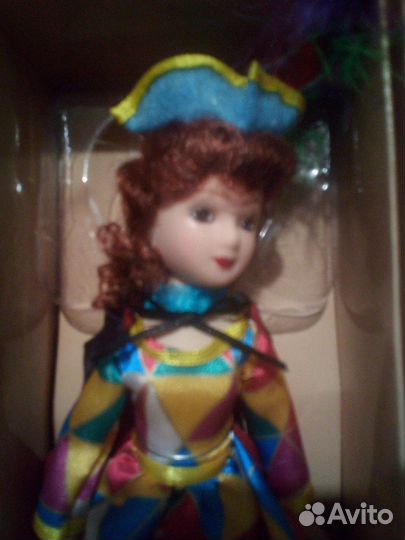 Кукла Дамы Эпохи, выпуск 25 Коломбина