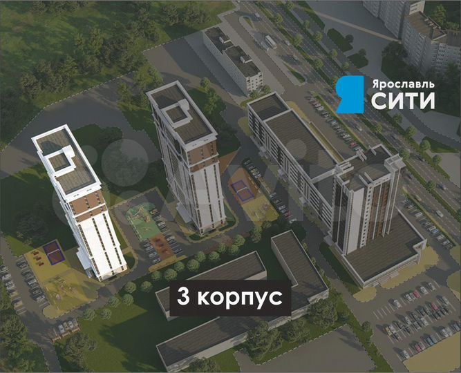 2-к. квартира, 68,4 м², 20/24 эт.