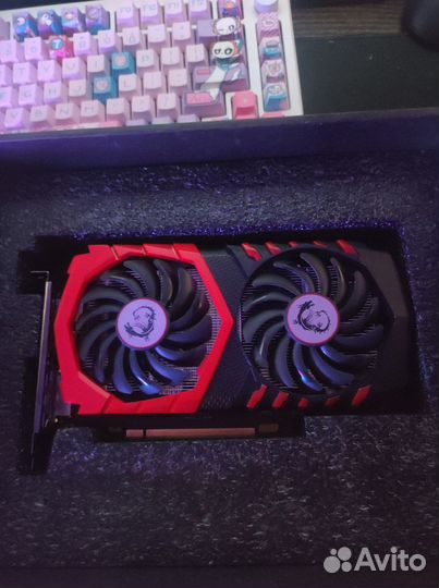 Видеокарта MSI GeForce GTX 1050 Ti gaming X