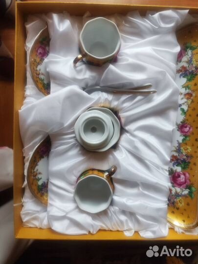 Кофейный сервиз 9 предметов