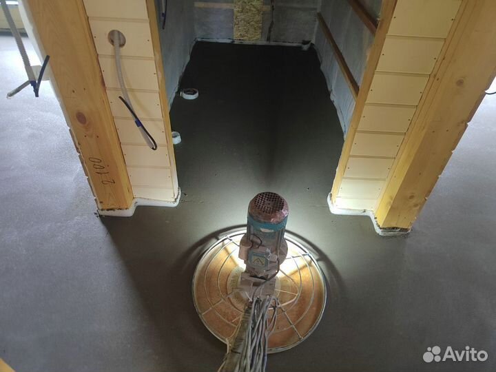 Полусухая стяжка пола