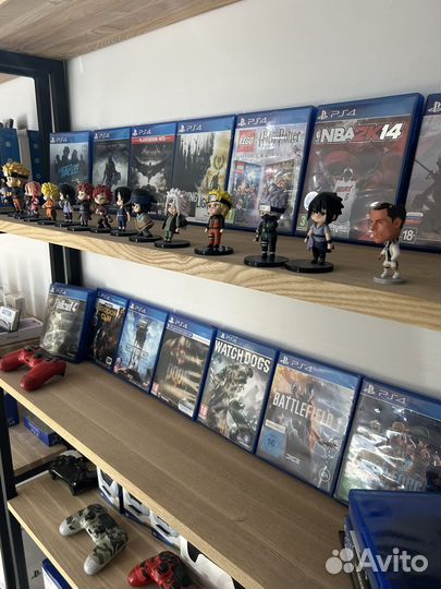 Игровые диски на ps4