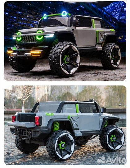 Электромобиль детский Jeep 4WD WN1166