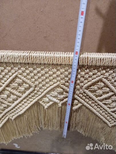 Макраме штора