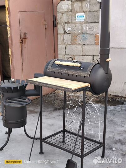 Печь дровяная, барбекю, мангал