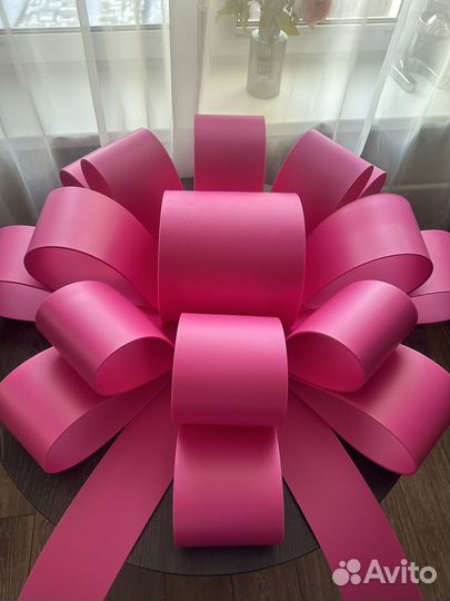 Бант на машину, большой подарочный бант