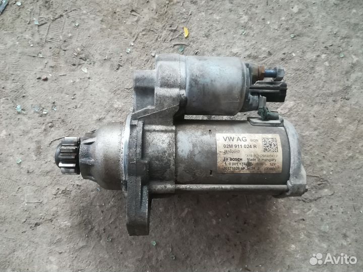 Стартер VAG VW Polo, Skoda Oktavia, Rapid