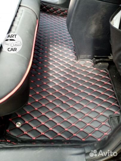 3D коврики из экокожи премиум класса