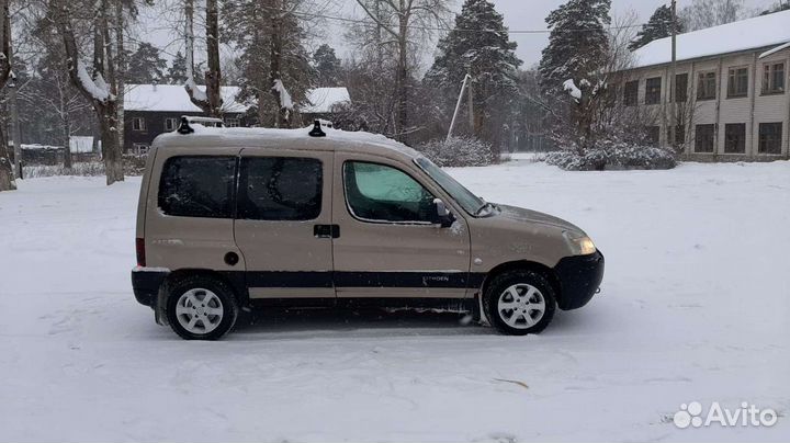 Citroen Berlingo 1.4 МТ, 2005, битый, 500 000 км