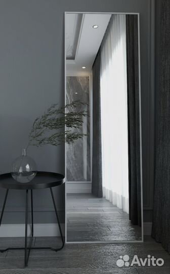 Зеркало напольное подвесное бу