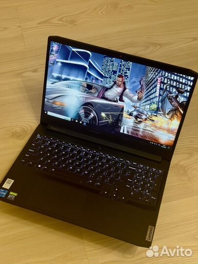 Игровой ноутбук lenovo ideapad gaming 2022/rtx