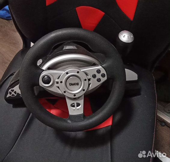 Игровой руль dialog