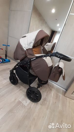 Коляска 2 в 1 alis alvaro
