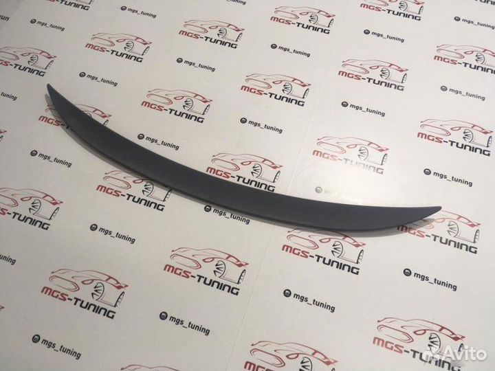 Спойлер под окрас на Mercedes e-class 213