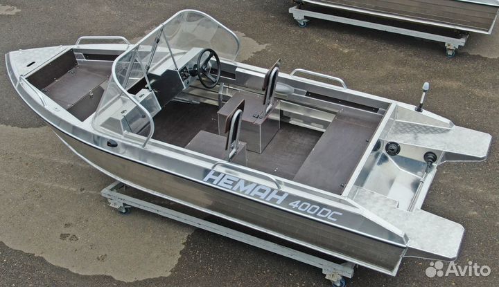 Новая моторная лодка Неман 400 DC нерегистрат