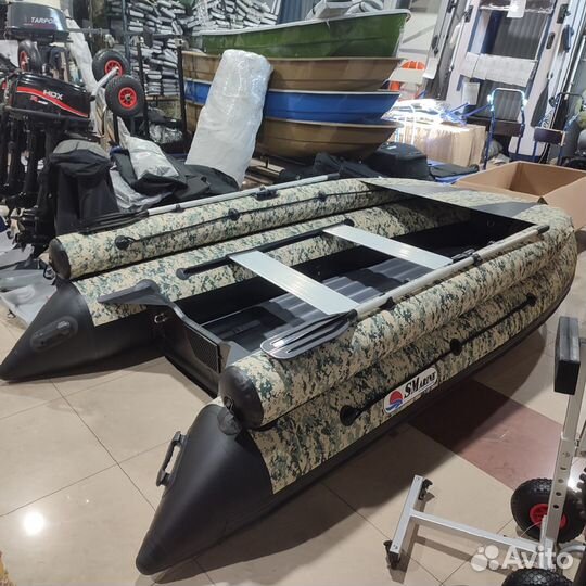 Лодка пвх Smarine AIR MAX-360 с фальшбортом