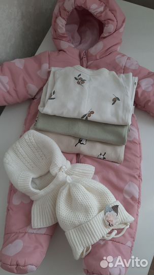 Одежда пакетом для девочки 62