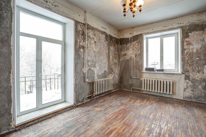 2-к. квартира, 57,1 м², 4/4 эт.