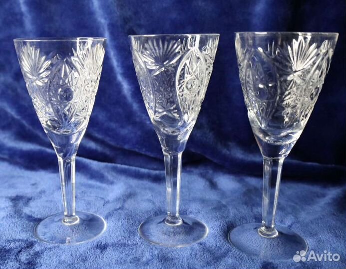 Рюмки, фужеры, стаканы