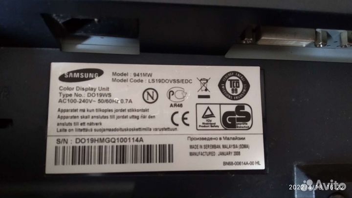 Монитор samsung syncmaster fhd 1920х1080