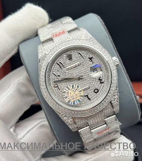 Шикарные мужские часы Rolex гарантия