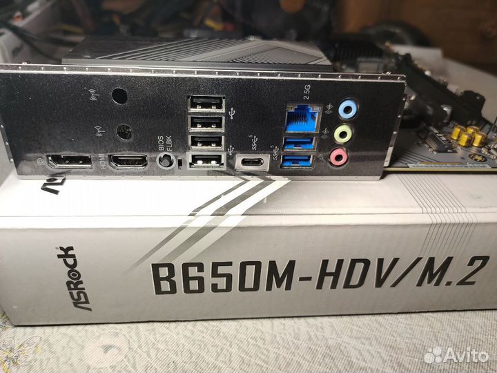 Материнская плата Asrock B650M-HDV/M.2 гарантия