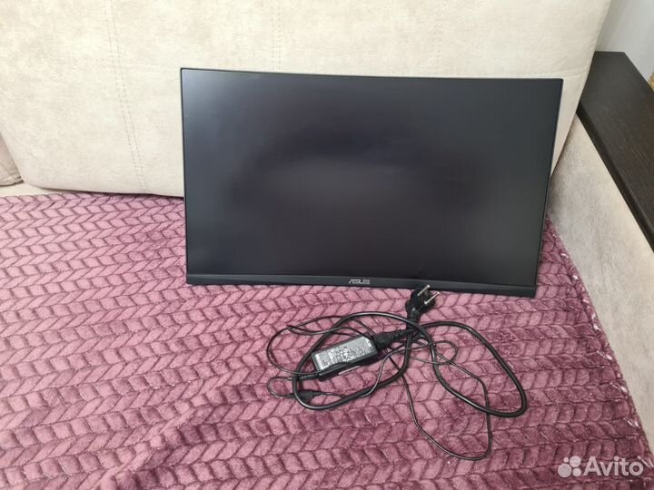 Изогнутый Монитор Asus vg24vqe 165 гц + кронштейн