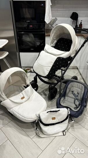 Коляска 2 в 1 + автолюлька