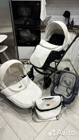 Коляска 2 в 1 + автолюлька