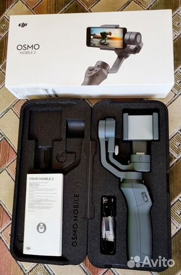 Стабилизатор DJI osmo mobile 2 серый OM170